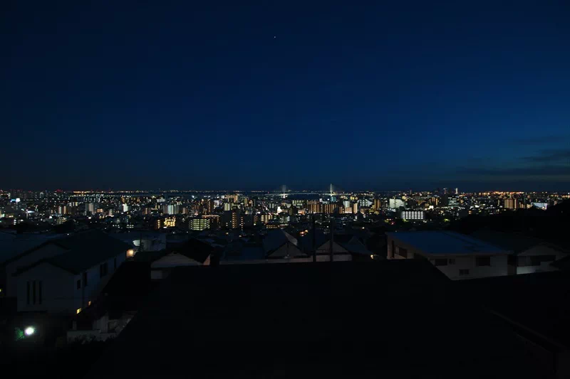 夜景の写真